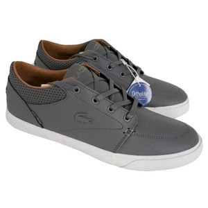 Lacoste grey mens shoes Clearance
